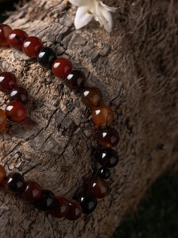 Honey Aqeeq Stone Tasbih (10mm)