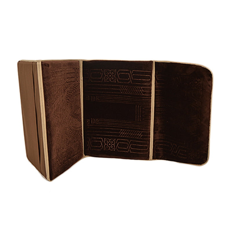 Luxurious Folding Baithak Janamaz with Back Rest - Velvet Prayer Rug