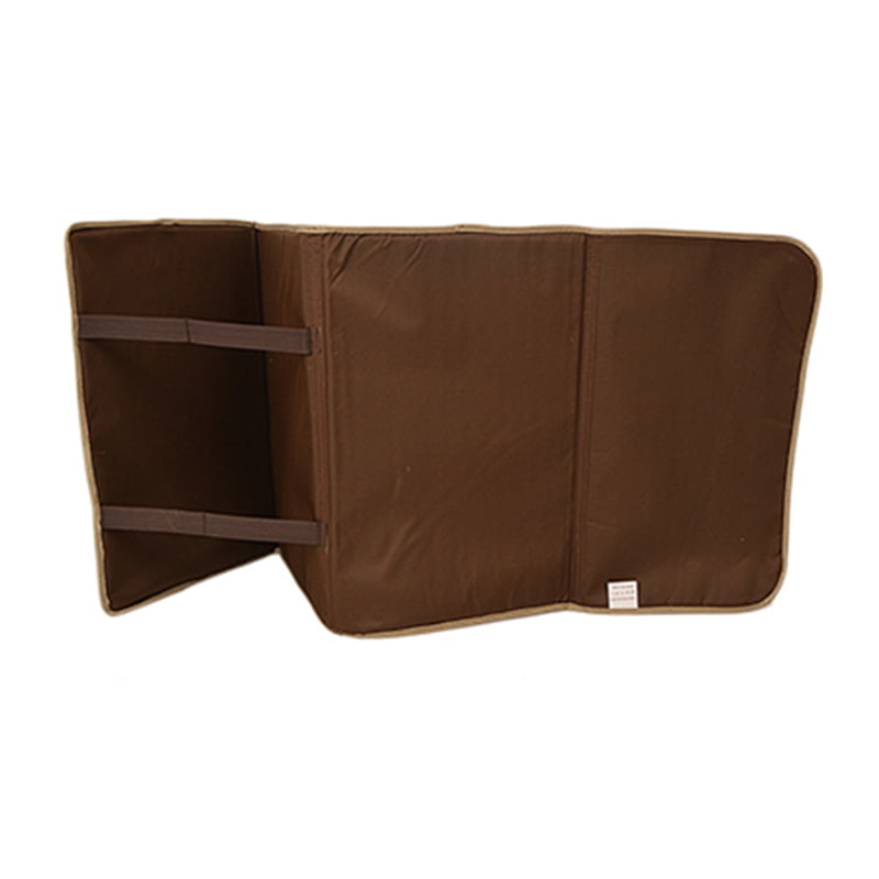 Luxurious Folding Baithak Janamaz with Back Rest - Velvet Prayer Rug