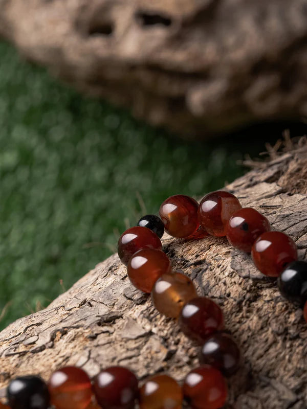 Honey Aqeeq Stone Tasbih (10mm)