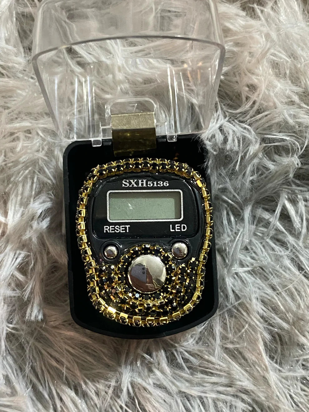 Elegant Digital Finger Counter with LED Light - Perfect Gift