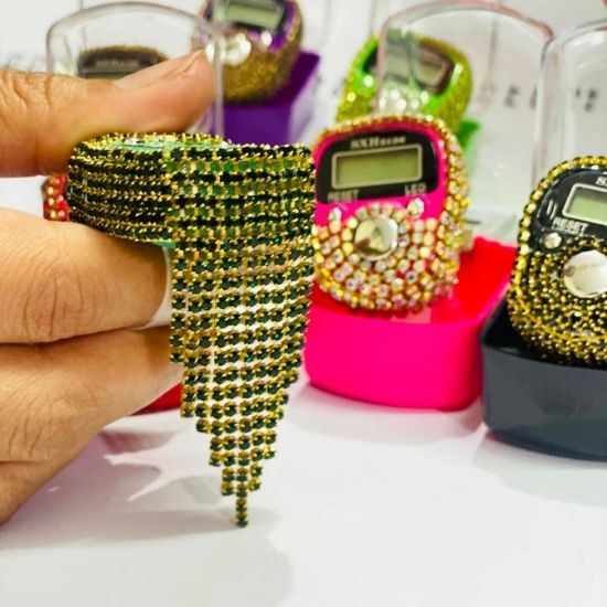 Fancy Digital Counter Tasbeeh with LED Light - Perfect Gift