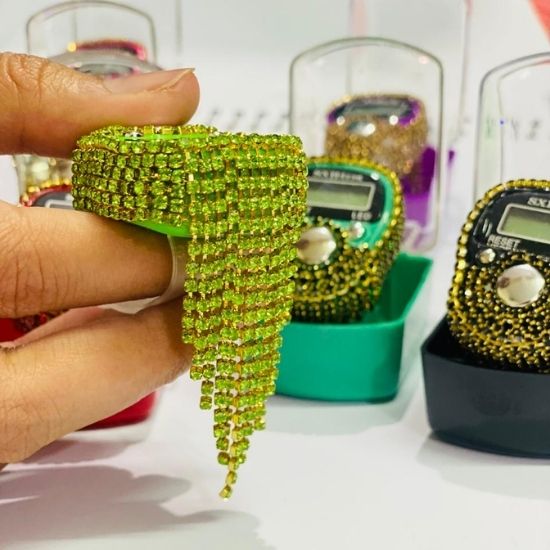 "\"Fancy Digital Counter Tasbeeh with LED Light - Perfect Gift\""