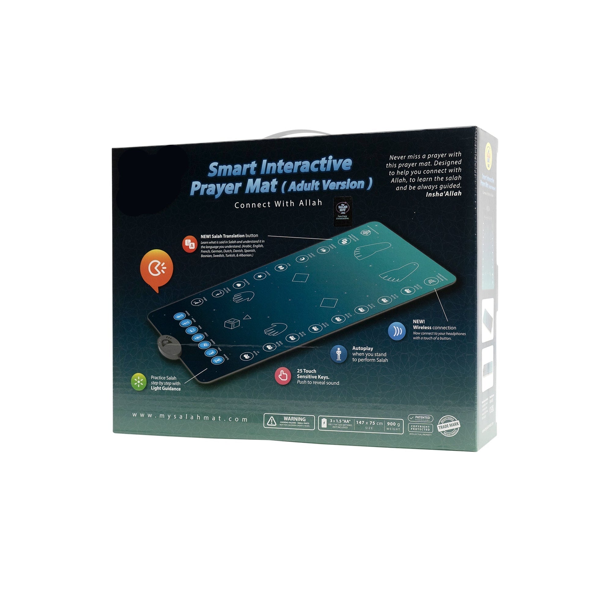 "Smart Interactive Adult Prayer Mat for Effective Learning"