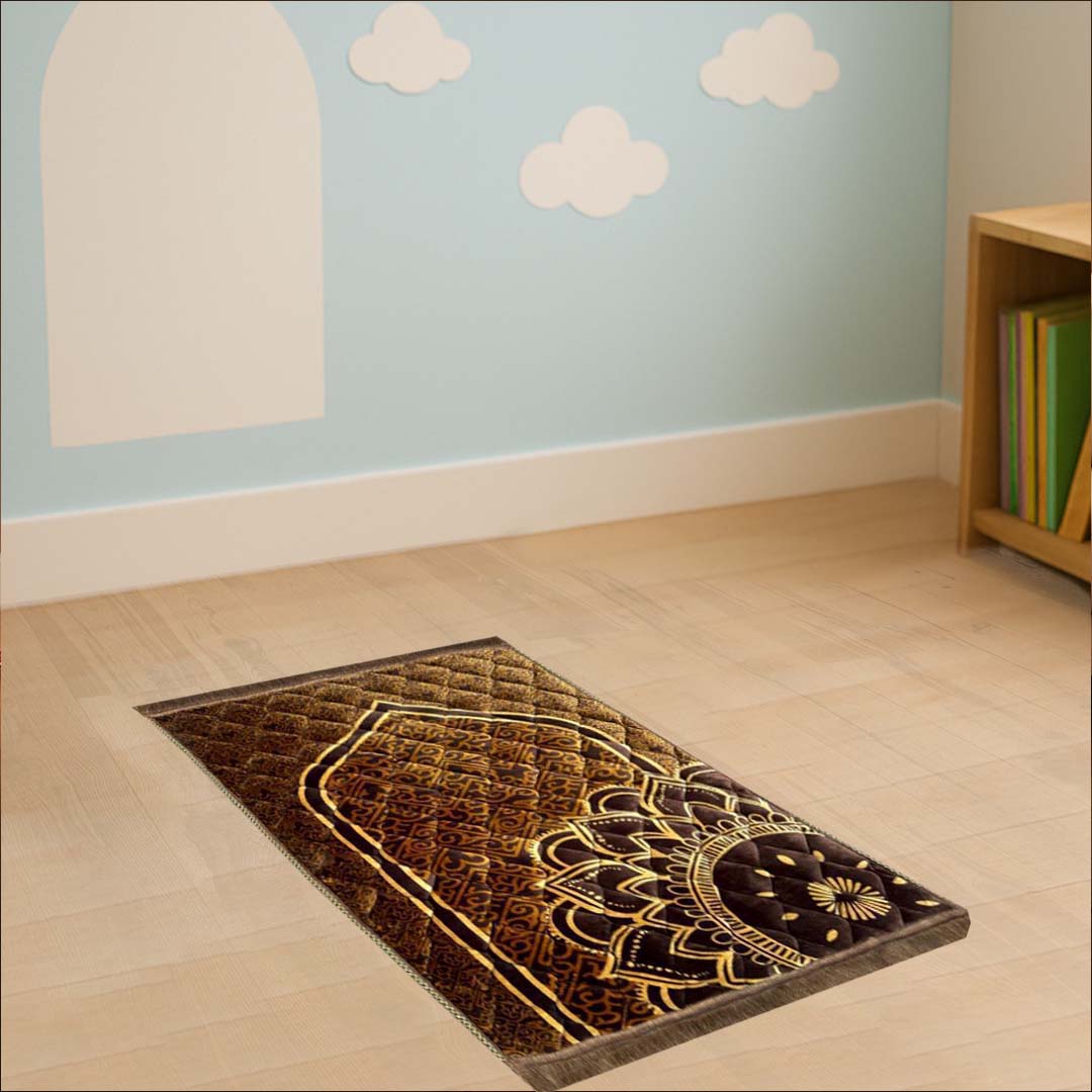 KIDS Flower Design Premium Foam Prayer Mat