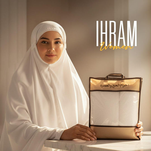 Women’s Ihram – Lightweight, Comfortable, and Perfect for Hajj & Umrah