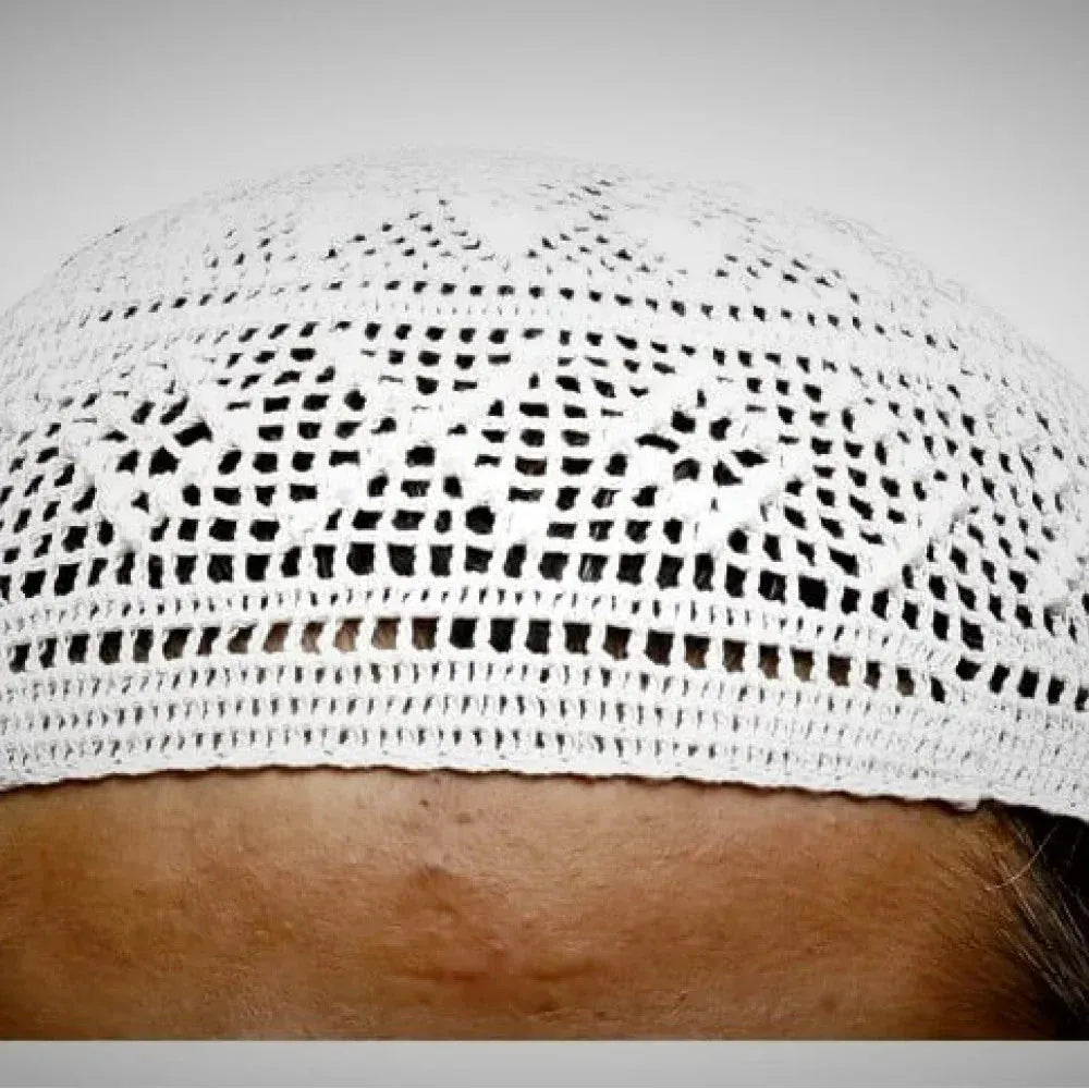 Comfortable Cotton Namaz Topi Prayer Cap - Unique Design - THE RUHANI