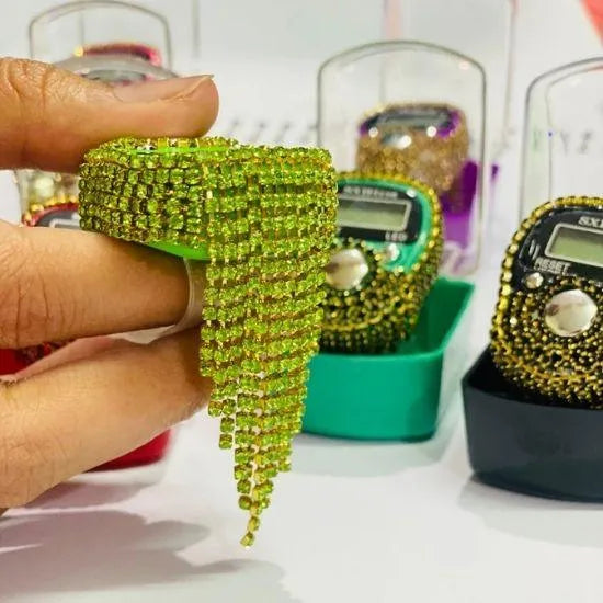 Fancy Digital Counter Tasbeeh with LED Light - Perfect Gift