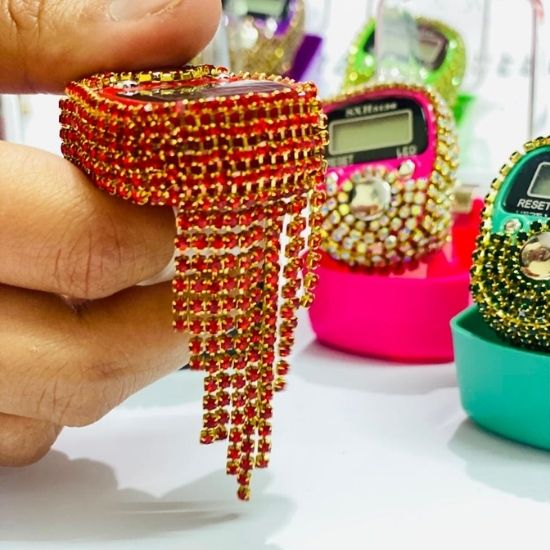 Fancy Digital Counter Tasbeeh with LED Light - Perfect Gift