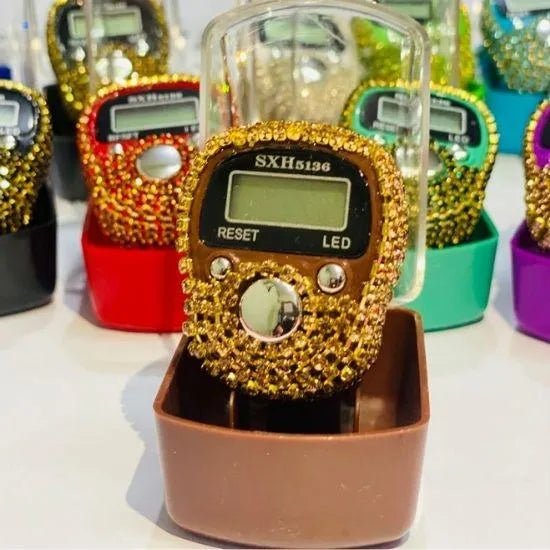 Elegant Digital Finger Counter with LED Light - Perfect Gift - THE RUHANI