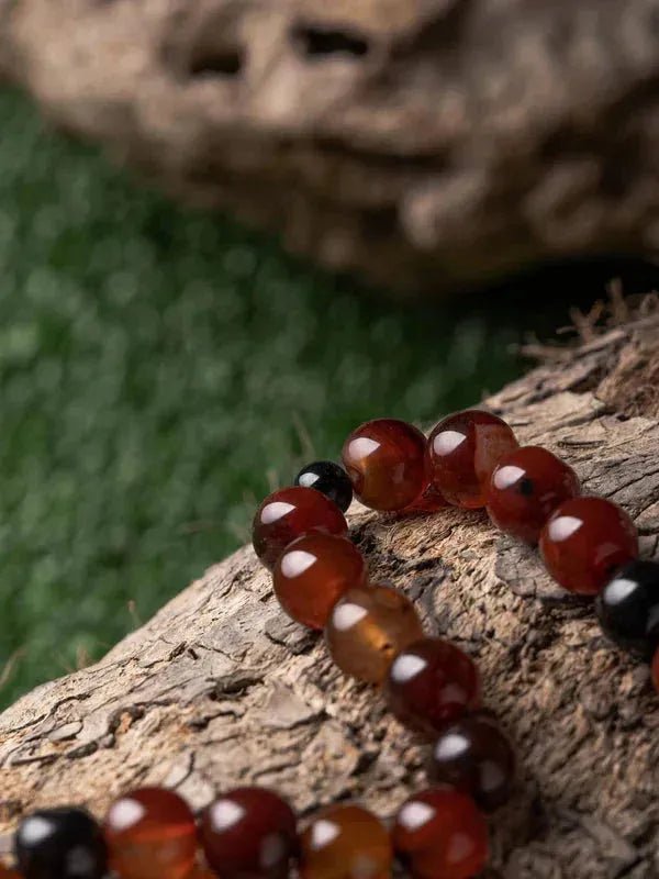 Honey Aqeeq Stone Tasbih (10mm) - THE RUHANI