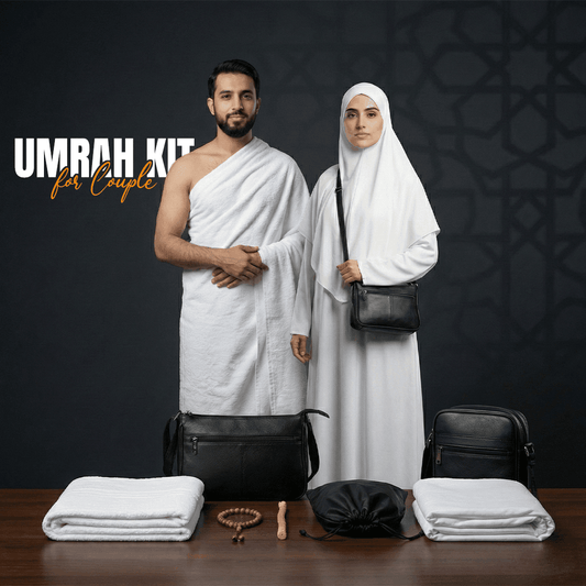 Premium Umrah Kit | Couple ( 15 Items ) - THE RUHANI