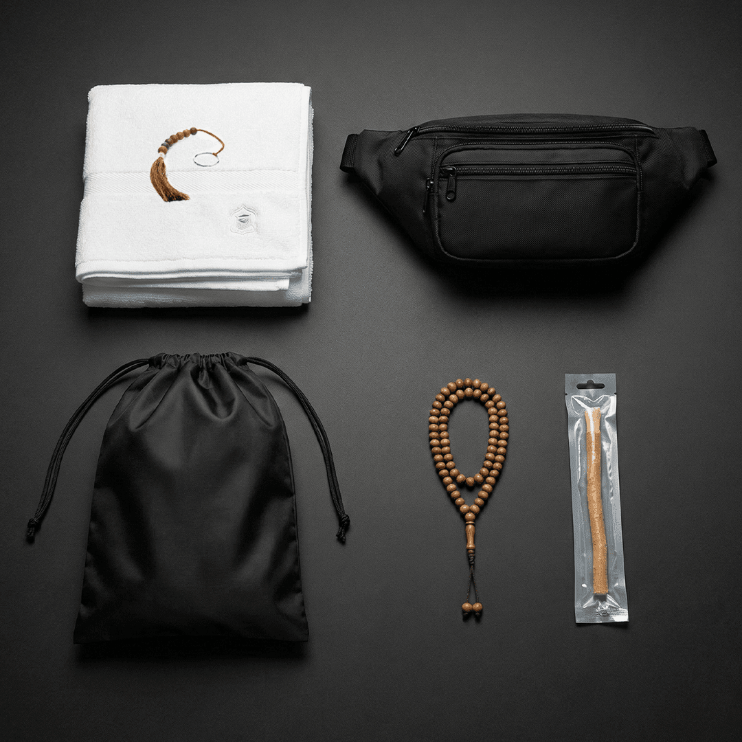 Premium Umrah Kit | Couple ( 15 Items ) - THE RUHANI