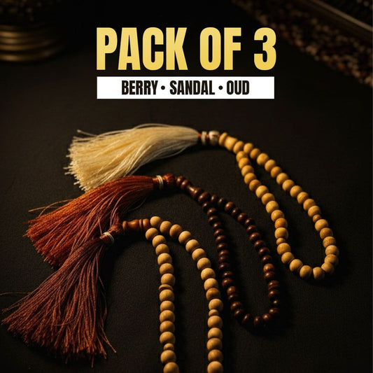 Ramadan Deal | Special Wood Tasbih's (Pack Of 3) - THE RUHANI