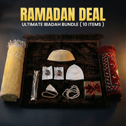 Ramadan Deal | Ultimate Ibadah Bundle ( 10 Items ) - THE RUHANI