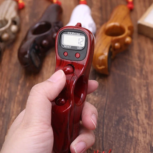 Sleek Front Screen Digital Tasbih Counter with LED Display - THE RUHANI