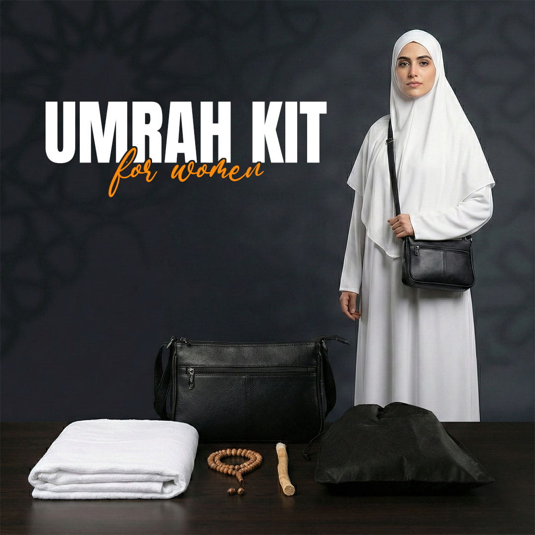 Umrah Kit | Women ( 7 Items ) - THE RUHANI